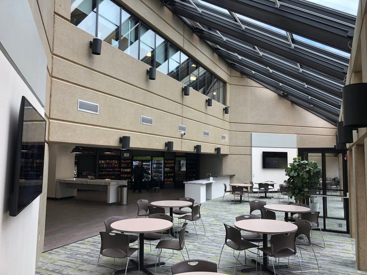 100 Beecham atrium