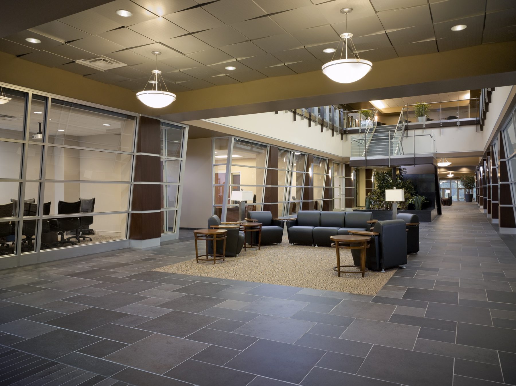 Interior atrium, 1000 Horizon Vue Dr