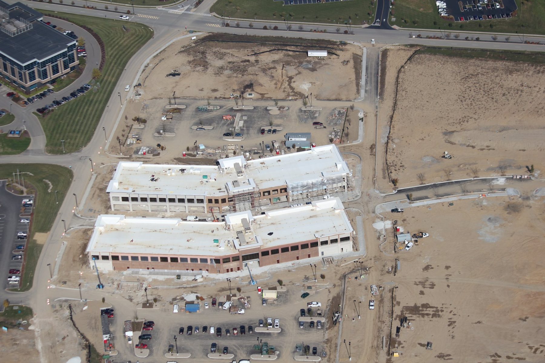 Southpointe Town Center under construction